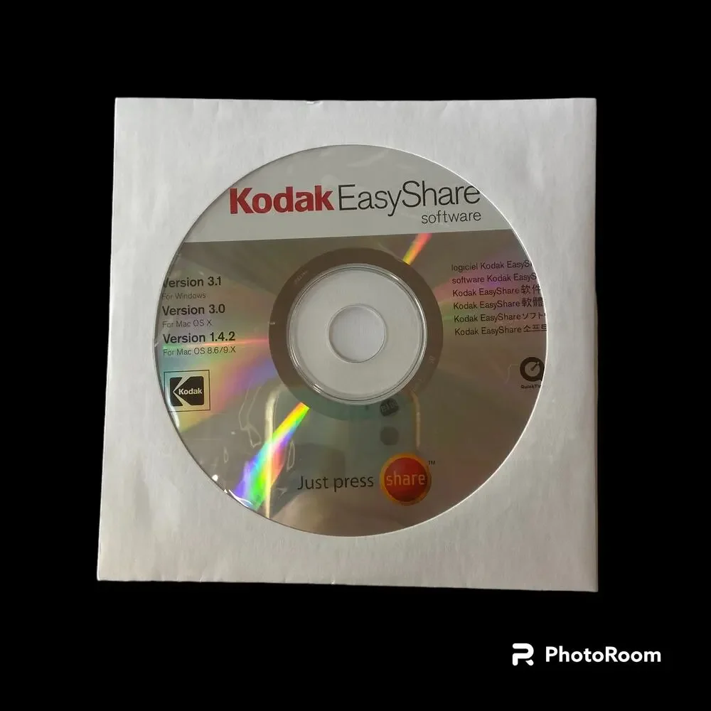 Kodak Easy Share DX6340 Film Camera Zoom Digital 2003 Tested Disc Manual